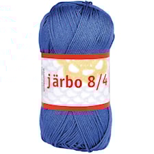 Järbo 8/4 50g Bomullsgarn Åskblå (32081)