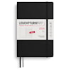Weekly Planner & Notebook 2026 B6 Soft Black Leuchtturm1917