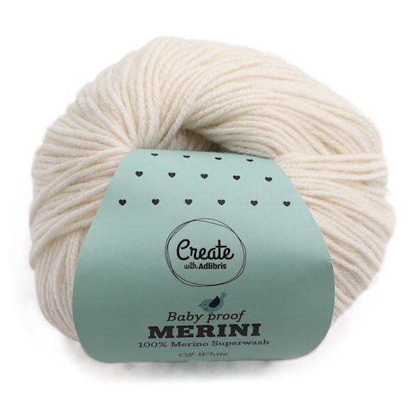 Adlibris Merini 50g Off White A001