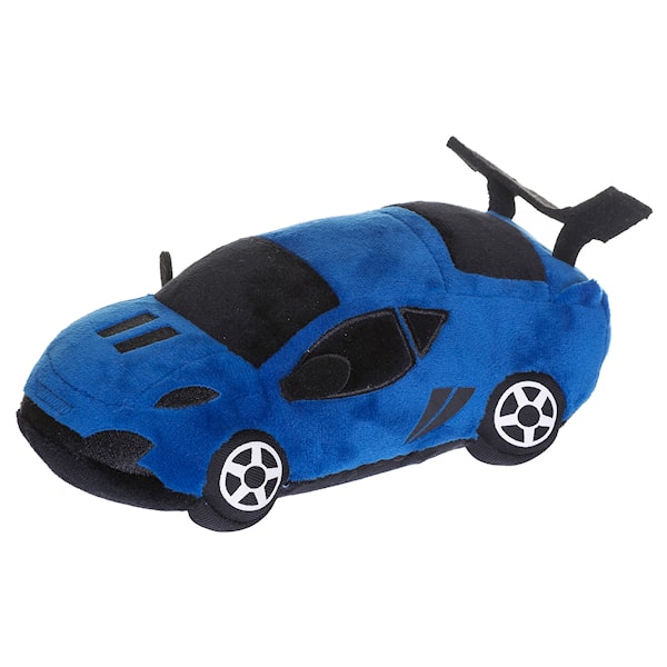 Teddykompaniet Kosedyr Sportbil 22 Cm, Blått -  Kosedyr