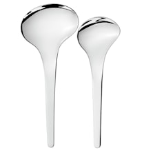 Serveringsskjeer, Bloom, 2-pack, 24 cm, Georg Jensen