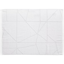 Finlayson Loisto Handduk 100% Bomull 50x70 cm Vit/Grå