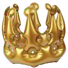 Krona uppblåsbar i guld 1-pack Legami