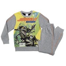 Joggingset, Jurassic World, Grå, strl 7år