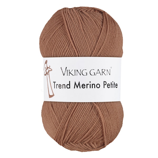 Trend Merino Petite 50 g Hvit 300 Viking Garn