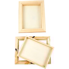 3D-kehys, S: 2,5 cm, koko 18,2x23,2 cm, 1 kpl