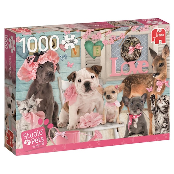 Studio Pets, True love, Pussel 1000 bitar, Jumbo