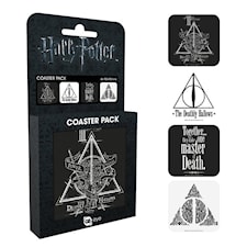 Harry Potter Drinkunderlägg 4-pack Deathly Hallows