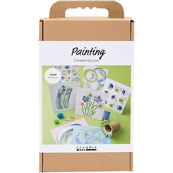 Creativ - DIY Kit Maling, Assorteret Farger, 1 pk.