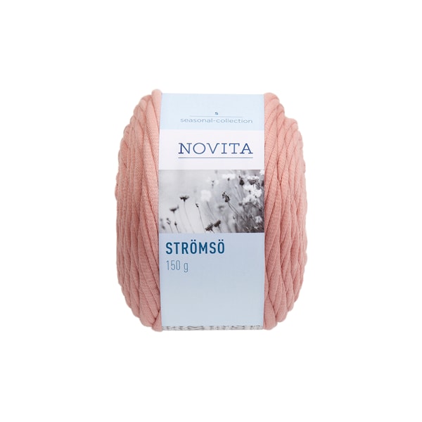 Novita Strömsö Garn Mixgarn 150 g, rosenvatten 504