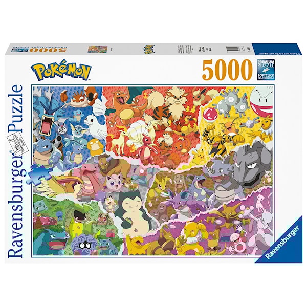 Puslespill 5000 Pokémon Allstars