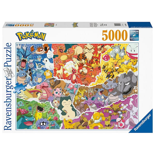 Pokémon Animals 1000 Pieces Jigsaw Puzzle – Winston Puzzles