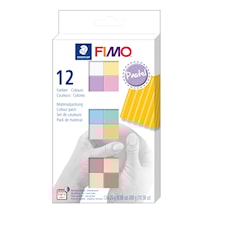 FIMO Soft Colour 12-pack Pastellfärger