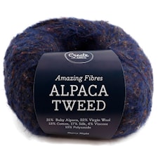 Adlibris, Alpacka Tweed, 50 g, Starry Night A740
