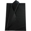 Silkepapir, 50x70 cm, 17 g, svart, 10 ark/ 1 pk.