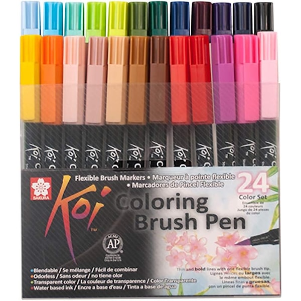 Penseltusj Sakura Koi Sett 24 stk