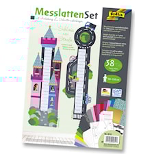 Korkeus mittarit lapsille 50-150cm 38 osaa linna / katu