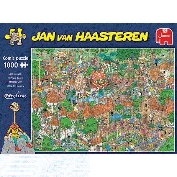 Jan Van Haasteren Fairytale Forest Pussel 1000 bitar, Jumbo