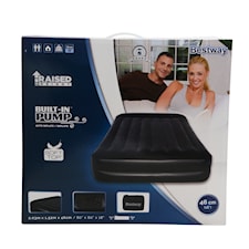 Luftmadrass dubbel med pump