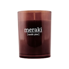 Duftlys, Nordic Pine, H 10,5 cm, Meraki