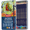 Färgpennor Inktense 12-pack i metalllåda Derwent