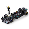 1:24 F1 MB W14 2023 WITH DRIVER FIGURE HAMILTO