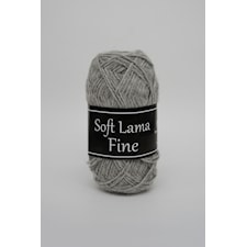 Svarta Fåret Soft Lama Fine lanka Babylama 50g vaaleanharmaa 903