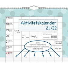 Aktivitetskalender 2021/2022 7.sans
