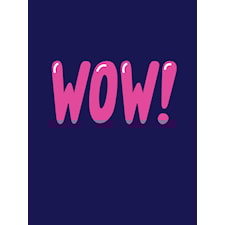 Wow! Poster 21x30 cm