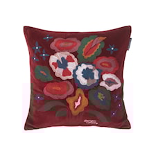 Lexington Holiday Flower Kuddfodral 100% Bomull 50x50 cm Red