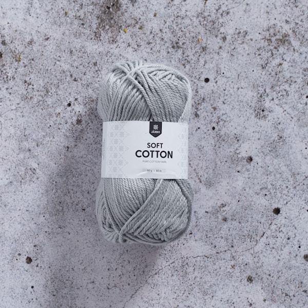 Soft Cotton 50 g Silver Järbo