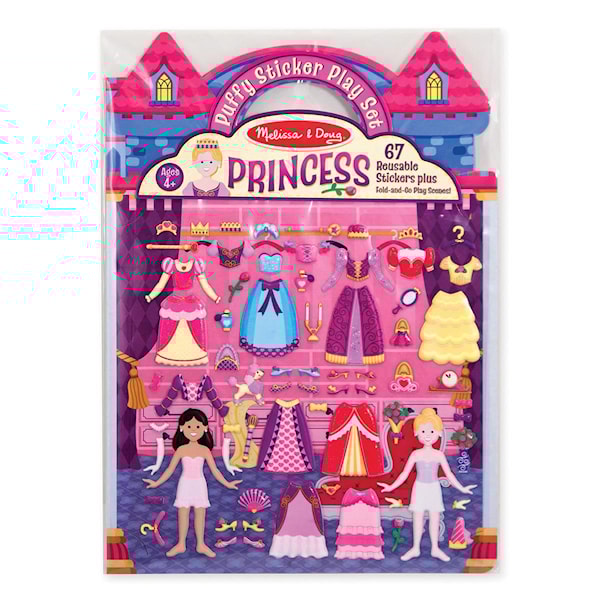 Reusable Puffy Stickers Princess Melissa & Doug