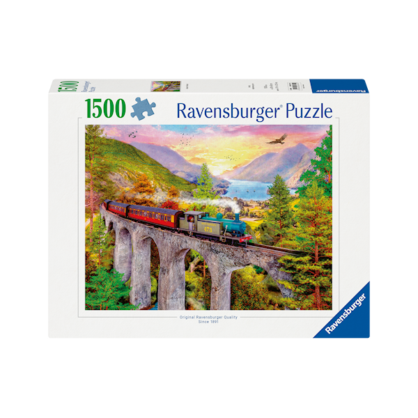 Puslespill 1500 Høst Viadukt Ravensburger