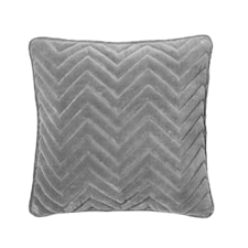 Broste Copenhagen Chevron Kuddfodral Bomull 40 x 40 cm Smoked Pearl