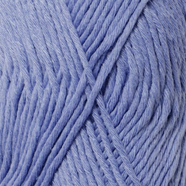 Drops, Cotton Light Uni Colour, Garn, Bomullmiks, 50 g, Blåklokke 33