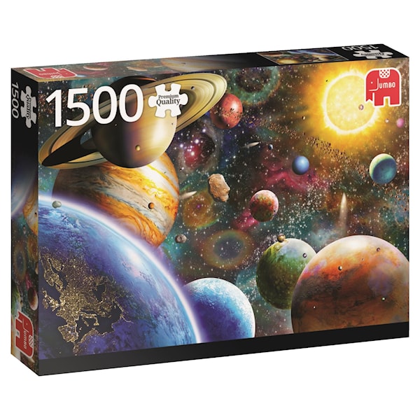 Planets in space, Pussel 1500 bitar