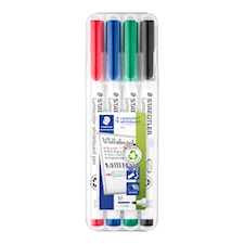 Lumocolor Whiteboardtusj 4 stk. Staedtler