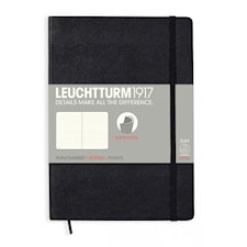 Notisbok A5 Soft Black 121 p. Dotted Leuchtturm1988