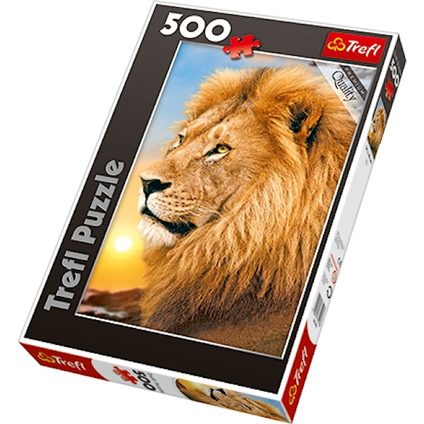 Løve, Puslespill, 500 brikker, Trefl