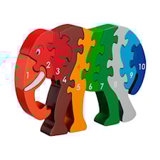 Pusseldjur Elefant 1-10