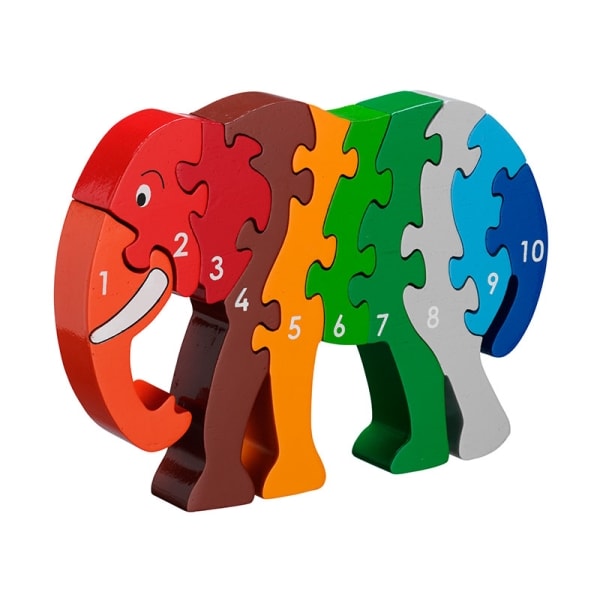 Pusseldjur Elefant 1-10