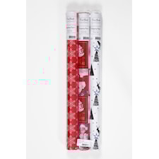 Presentpapper, B: 50 cm,  80 g, 3rullar