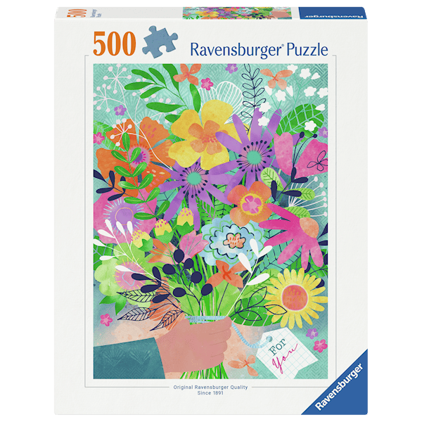Flowers for you Pussel 500 Bitar, Ravensburger