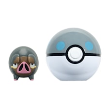 Pokemon Clip N Go Lechonk With Heavy Ball