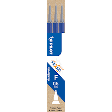 Refill Frixion Point 0,5 Blå 3-p, Pilot