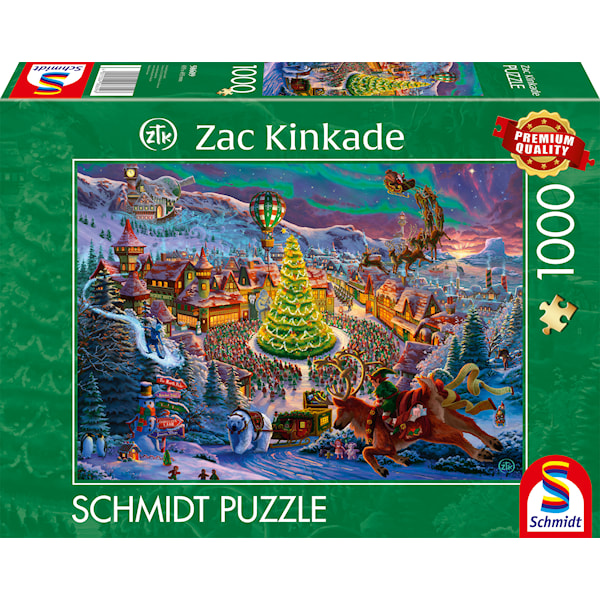 Santas´s North Pole Pussel 1000 Bitar Schmidt