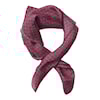 Edblad Tiles Silk Scarf Bordeaux