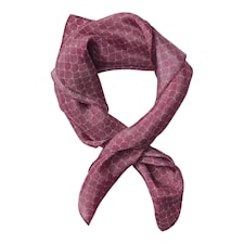 Edblad Tiles Silk Scarf Bordeaux