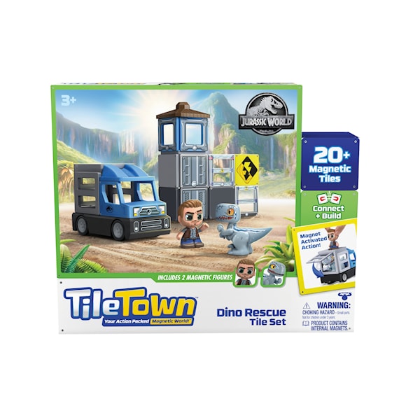 Jurassic World Dino Rescue Tile Town