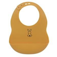 Nattou Soft Silicone Haklapp, Senap